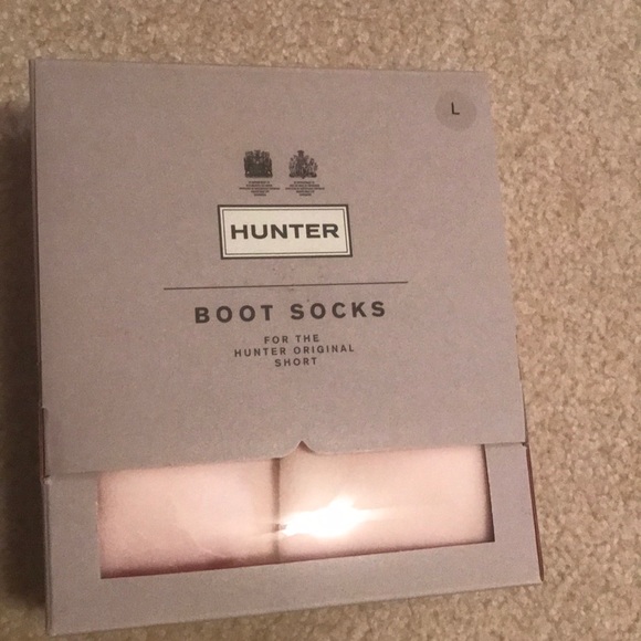 Hunter Shoes - Pink Hunter Boot Socks